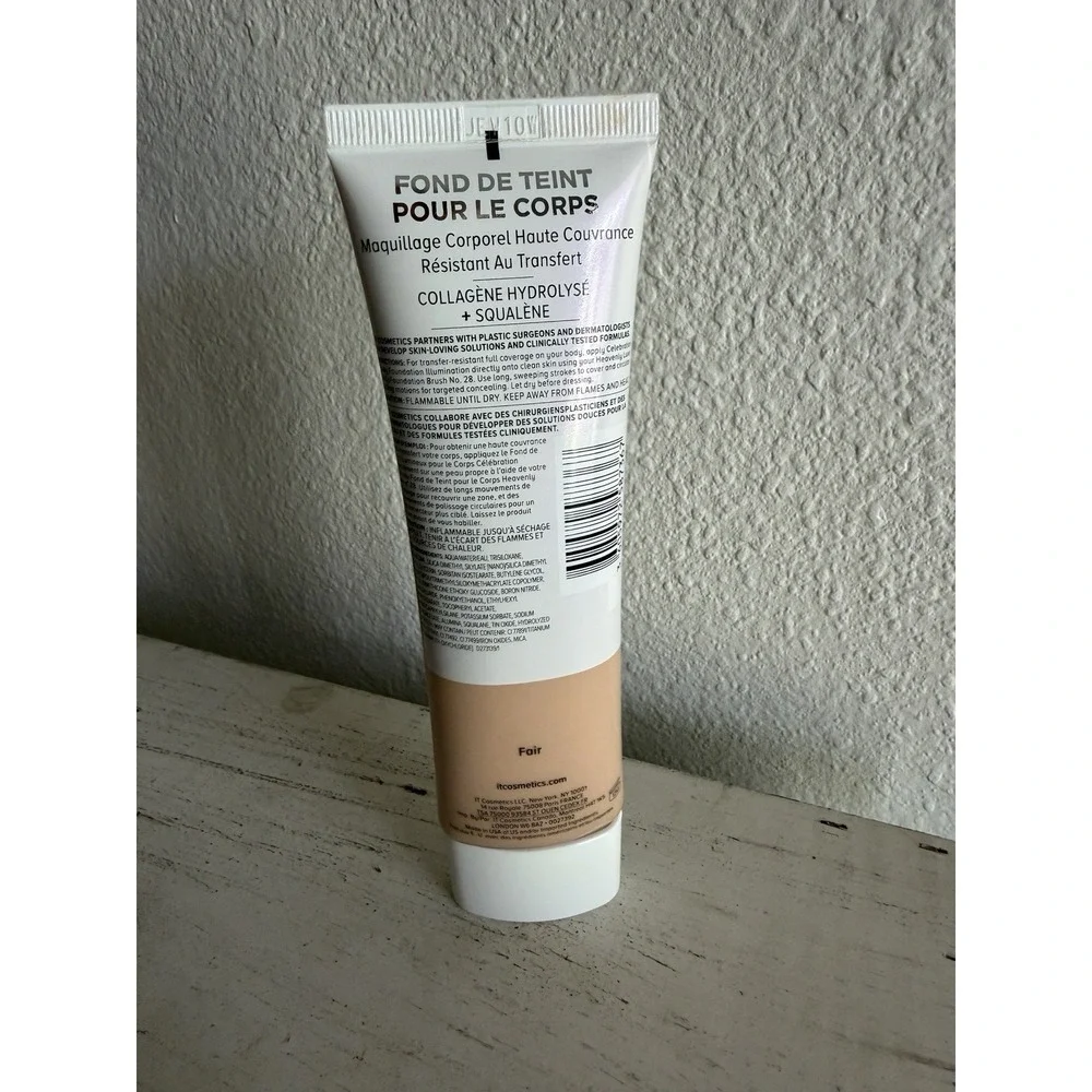 It Cosmetics‎ Celebration Body Foundation Illumination FAIR 3.4oz.
